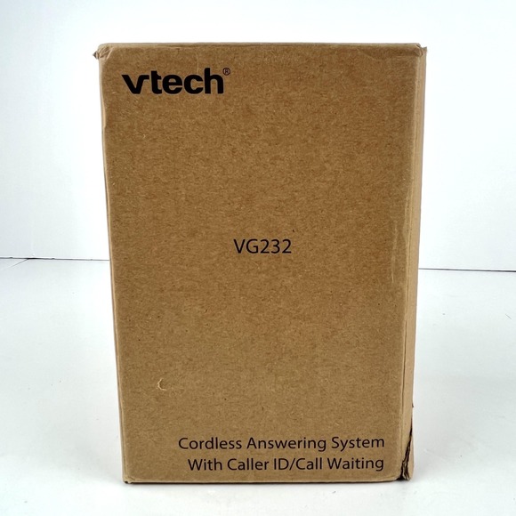 VTech VG232 Cordless Answering System Caller ID Call Waiting Home Phone New - Picture 1 of 4